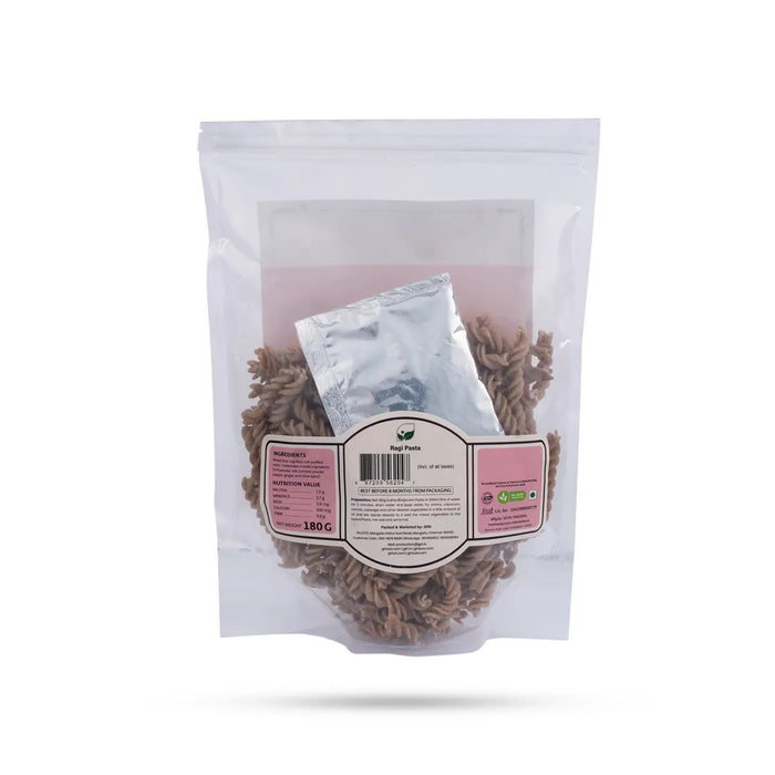 Ragi Pasta - 180 Gms | Sukha Bhojanam / Finger Millet / No Maida / Kezhvaragu Pasta For Healthy Daily Meals
