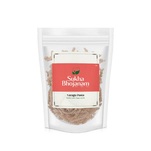 Varagu Pasta - 180 Gms | Sukha Bhojanam / Kodo Millet / No Maida / Kodra Pasta For Healthy Meal Recipes - Instant Mixes