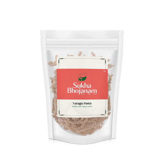 Varagu Pasta - 180 Gms | Sukha Bhojanam / Kodo Millet / No Maida / Kodra Pasta For Healthy Meal Recipes - Instant Mixes