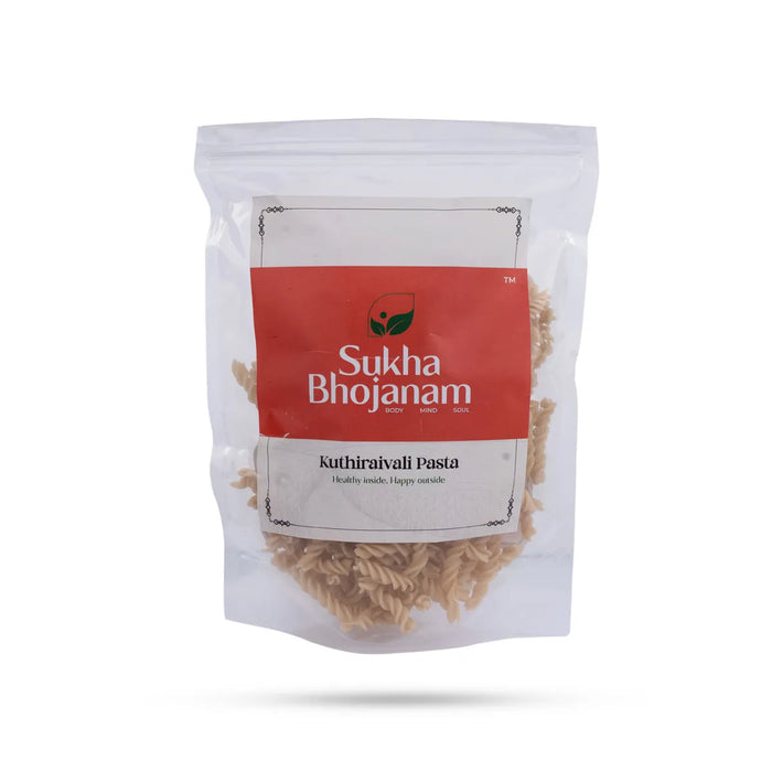 Kuthiraivali Pasta - 180 Gms | Sukha Bhojanam / Barnyard Millet / No Maida / Sanwa Pasta For Light Healthy Meals