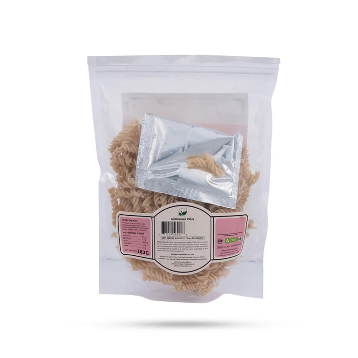 Kuthiraivali Pasta - 180 Gms | Sukha Bhojanam / Barnyard Millet / No Maida / Sanwa Pasta For Light Healthy Meals