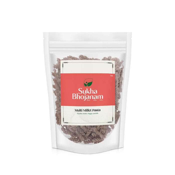 Multi Millet Pasta - 180 Gms | Sukha Bhojanam / Mixed Millet / No Maida Pasta For Quick And Healthy Meals - Instant Mixes