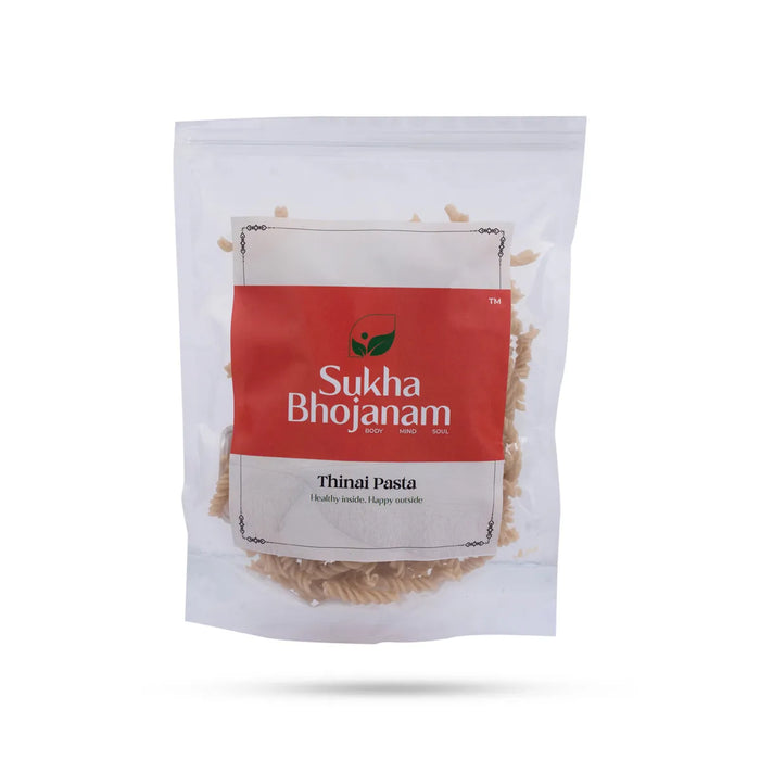 Thinai Pasta - 180 Gms | Sukha Bhojanam / Foxtail Millet / No Maida / Kangni Pasta For Nutritious Daily Cooking