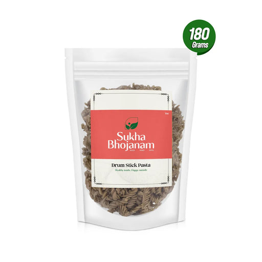 Drumstick Pasta - 180 Gms | Sukha Bhojanam / Murungakkai Pasta / No Maida Pasta For Healthy Meal Prep - Instant Mixes