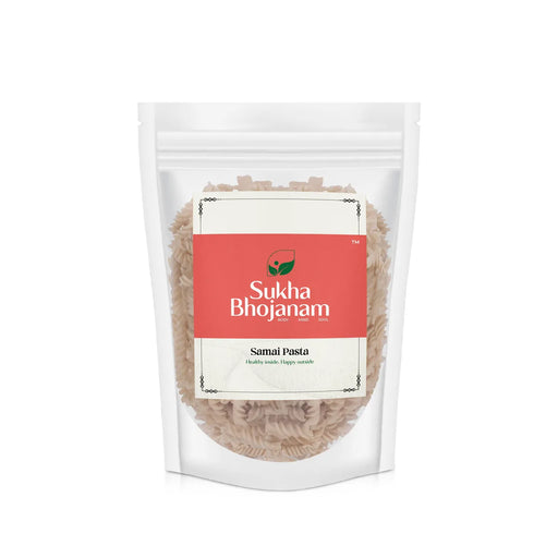 Samai Pasta - 180 Gms | Sukha Bhojanam / Little Millet / No Maida / Kutki Pasta For Nutritious Home Meals - Instant Mixes