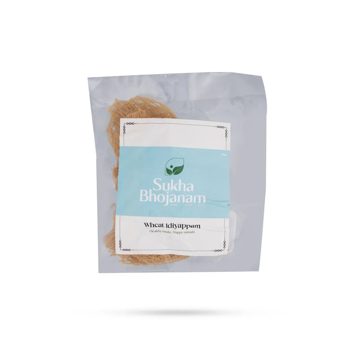 Wheat Idiyappam - 100 Gms | Sukha Bhojanam / Ready Made Rice Noodles / No Maida / For Light And Easy Meal Prep