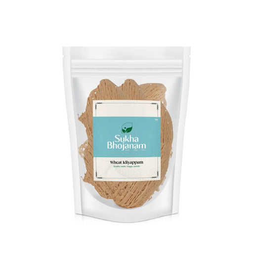 Wheat Idiyappam - 100 Gms | Sukha Bhojanam / Ready Made Rice Noodles / No Maida / For Light And Easy Meal Prep - Instant Mixes