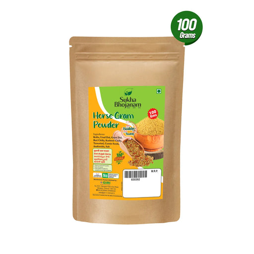 Horse Gram Powder -100 Gms | Kollu podi / Horse Gram Flour / Kollu Powder / Millet Mix - Rice & Flours