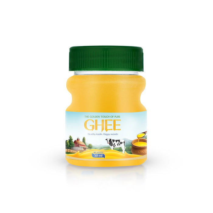 Ghee - 50 ml | Fresh Ghee / Cow ghee For Traditional Receipes / Natural Ghee for Home - Cooking Oil & Ghee