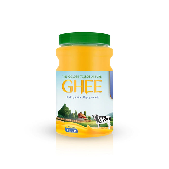 Ghee - 1 Ltr | Fresh Ghee / Cow ghee For Traditional Receipes / Natural Ghee for Home - Cooking Oil & Ghee