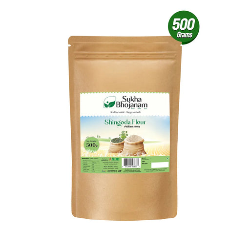 Singoda Flour - 500 Gms | Water chestnut Powder / Singhara Atta / Shingoda powder - Rice & Flours