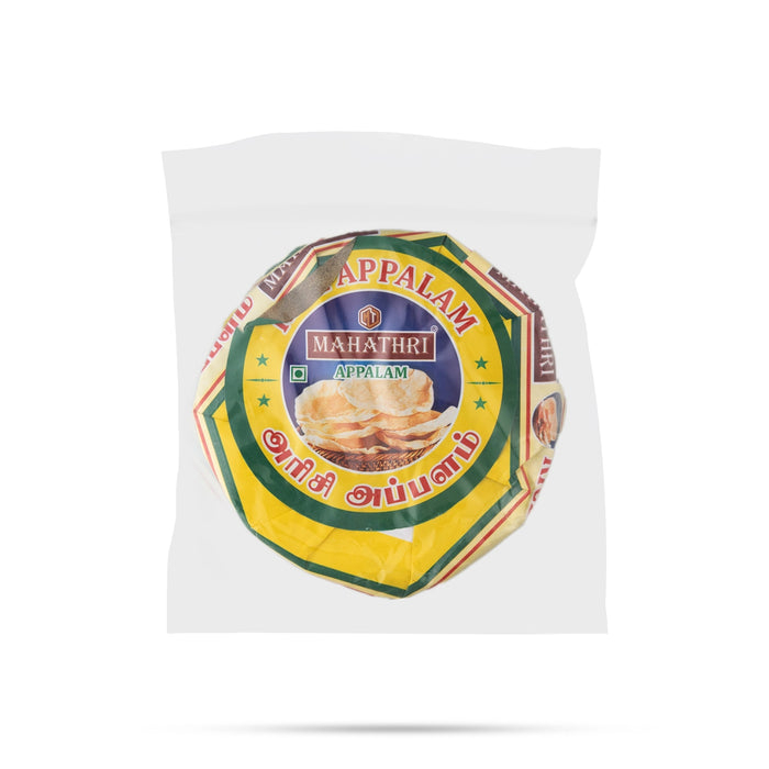 Rice Appalam - 100 Gms | Traditional Handmade Appalam / Ready To Fry / Pappad / Fryums - Papad & Vadam