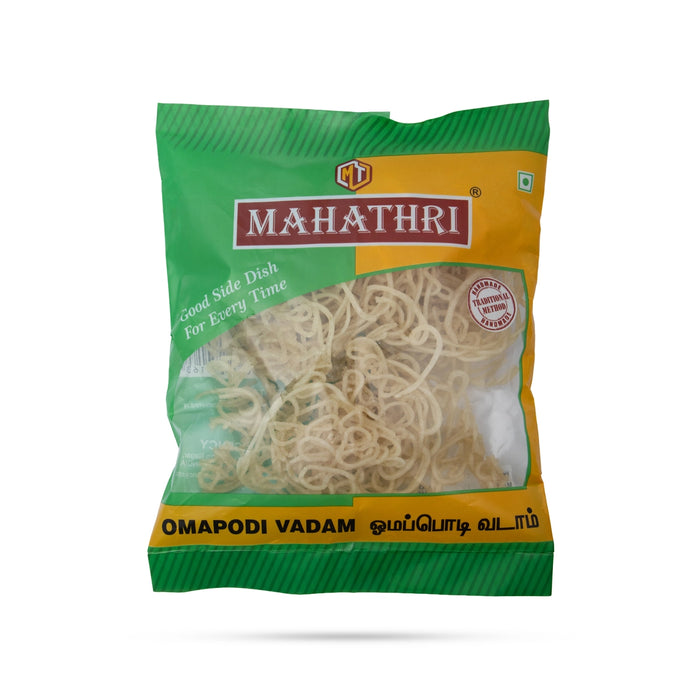 Omapodi Vadam - 100 Gms | Vadagam/ Homemade Fryums/ Papad For Lunch And Traditional Meals