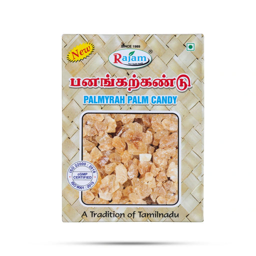 Panam Karkandu - 100 Gms | Palm Candy / Palm Sugar Crystals / Healthy Sweetener for Milk, Tea & Herbal Drinks - Sugar & Salt & Honey