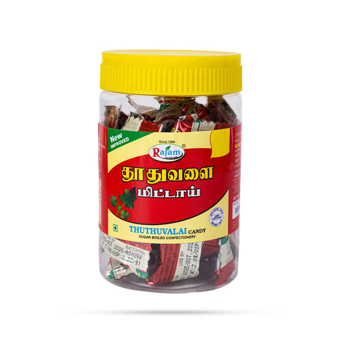 Thuthuvalai Candy Jar - 30 Pcs | Thuthuvalai Mittai / Traditional Ayurvedic Snack