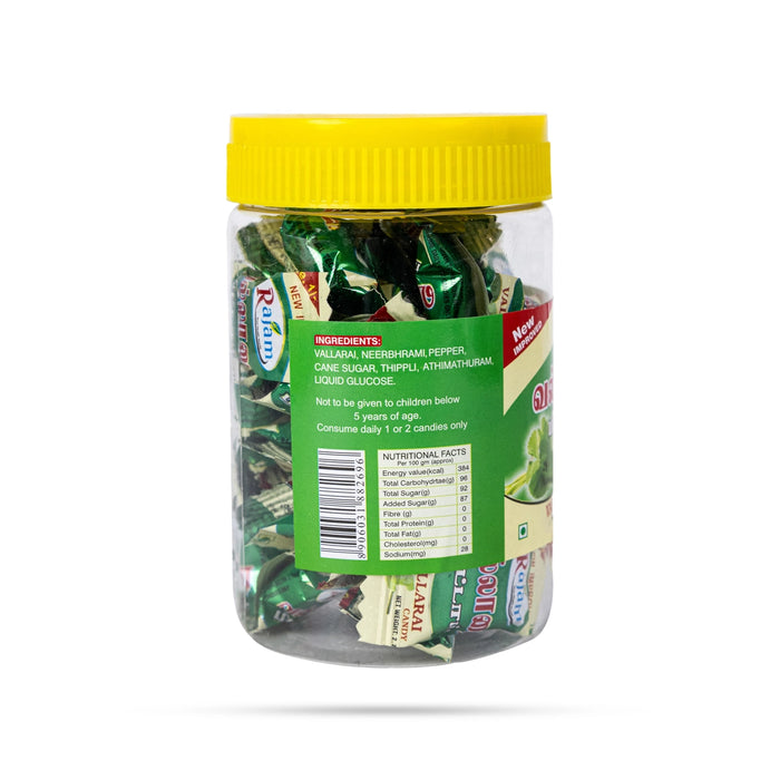 Vallarai Candy Jar - 30 Pcs | Vallarai Mittai / Traditional Healthy Snack & Ayurvedic Sweet