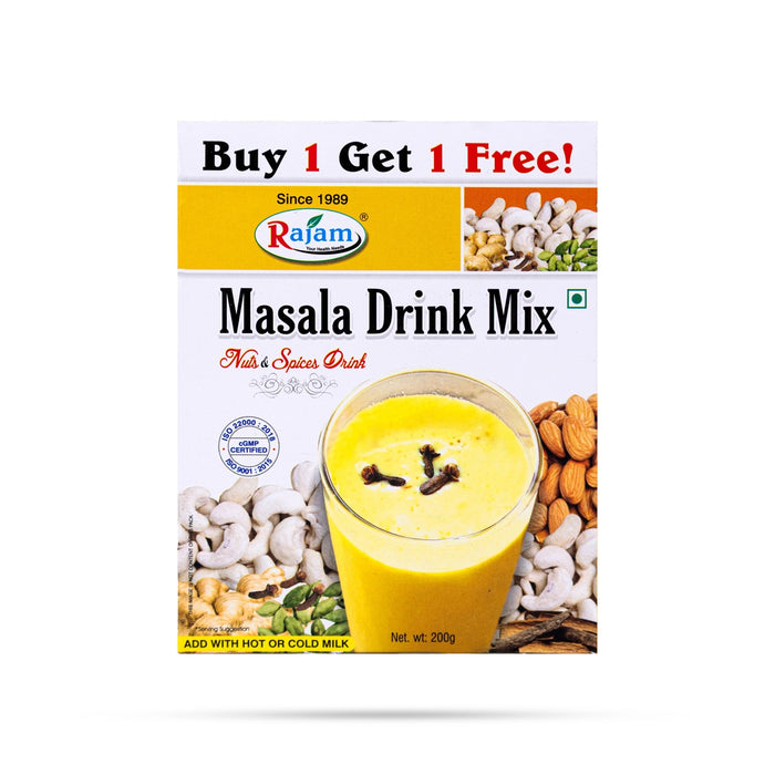 Masala Drink Mix - 200 Gms | Instant Mix / Beverage Powder with Spices & Nuts - Beverages
