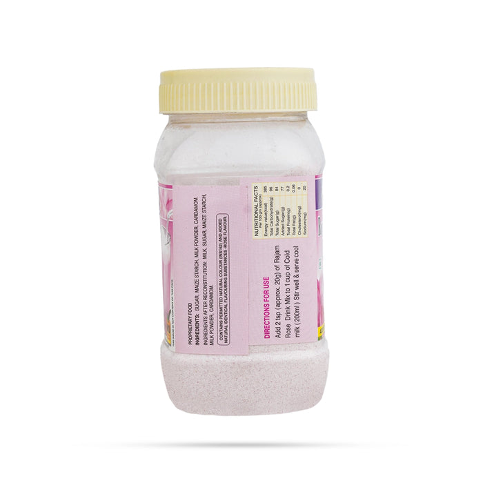 Rose Milk Mix Powder - 200 Gms | Rose Milk Drink Mix Powder / Instant Mix - Beverages