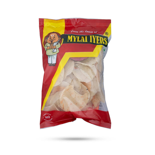 Mylai Iyers Assorted Vadam - 200 Gms | Vathal/ Fryums/ Papad - Papad & Vadam