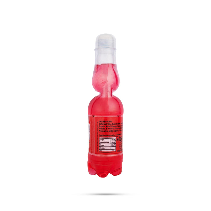 Strawberry Goli Soda - 250 ml | Sparkling Fruit Flavored Drink / Chilled Refreshing Beverage