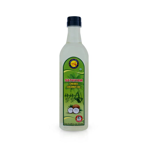 Chekku Coconut Oil - 1 Ltr | Thengai Ennai / Coconut Oil / Copra Oil/ Thenkai Ennai - Cooking Oil & Ghee