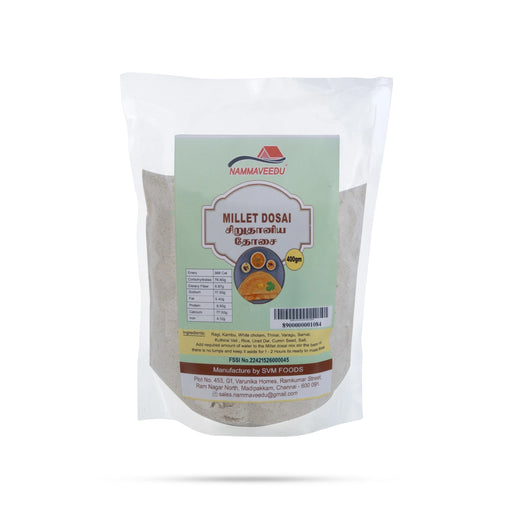 Millet Dosa Mix - 400 Gms | Instant Mix/ Millet Dosai Mix / Instant Dosa Mix - Instant Mixes