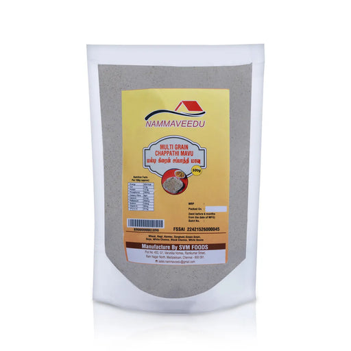 Chapathi Mavvu - 500 Gms | Multigrain Mix / wheat Flour / Godhumai mavvu /Atta Flour - Rice & Flours