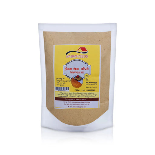 Thinai Adai Mix - 500 Gms | Millet Flour / Foxtail Millet Flour / Millet atta / Thinai adai mavvu - Instant Mixes