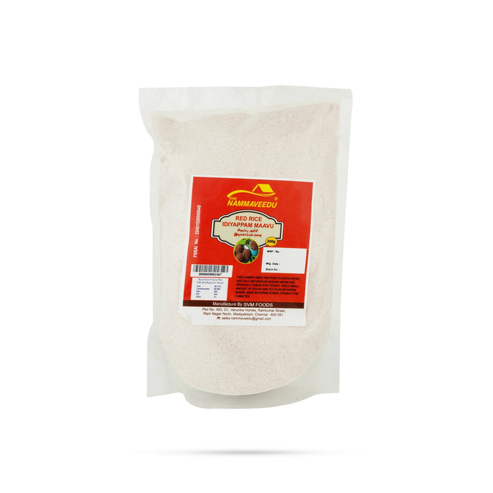 Red Rice Idiyappam Mavvu - 500 Gms | Sivappu Arisi Idiyappam Mavvu / Red rice Idiyappam Flour/ Millet Mix - Instant Mixes