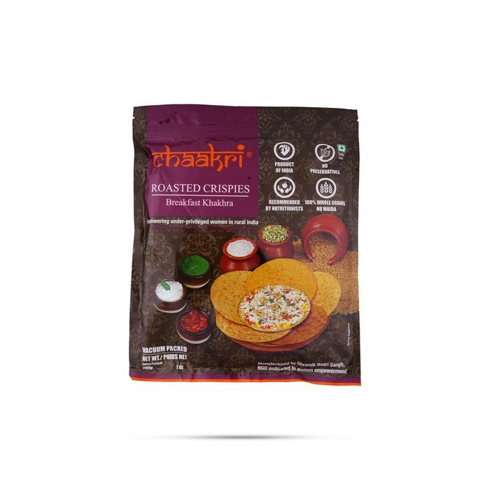Breakfast Khakhra - 200 Gms | Roasted Crispies/ Khakhra Breakfast - Traditional Snacks