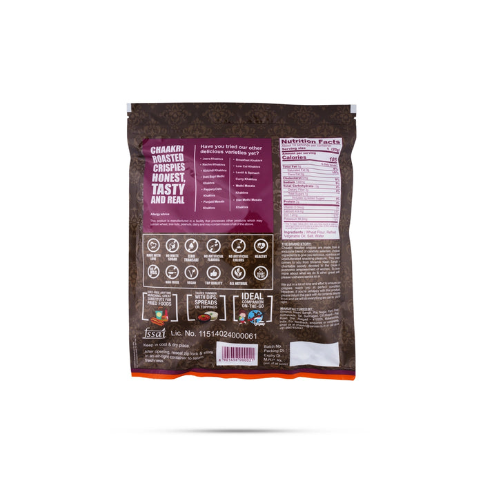 Breakfast Khakhra - 200 Gms | Roasted Crispies/ Khakhra Breakfast - Traditional Snacks