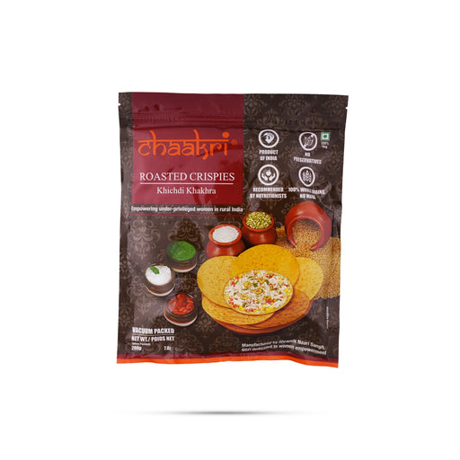 Khichdi Khakhra - 200 Gms | Roasted Crispies/ Khakhra Khichdi - Traditional Snacks