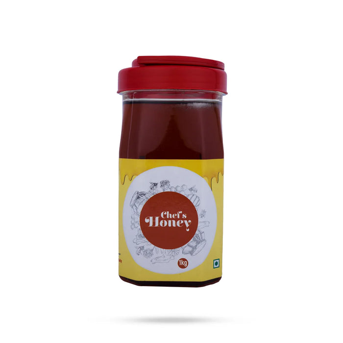 Bgood Honey - 1 Kgs | Chefs Honey/ Bottle / Honey Jars / Thaen / Raw Honey - Sugar & Salt & Honey