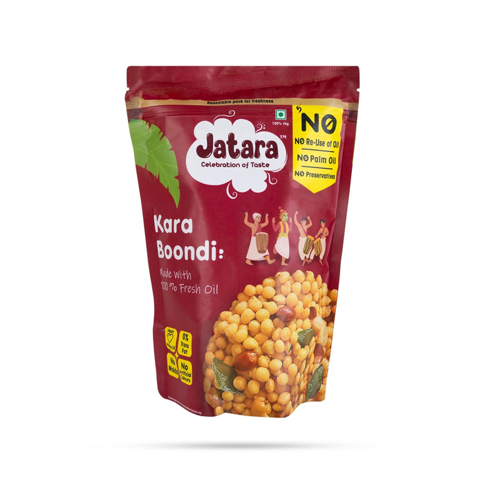Kara Boondhi - 150 Gms | Spicy Boondi/ South Indian Snack/ Crispy Snack for Tea Time & Festivals
