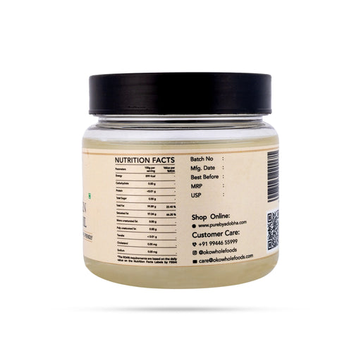 Organic Extra Virgin Coconut Oil - 300 ml | Thengai Ennai / Nariyal Oil/ Coconut Oil / Copra Oil / Thenkai Ennai - Cooking Oil & Ghee