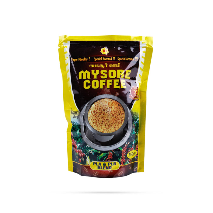 Kumbakonam Iyer Mysore Coffee Powder - 250 Gms | House Blend Filter Coffee Powder/ Aromatic Coffee Powder - Coffee & Tea