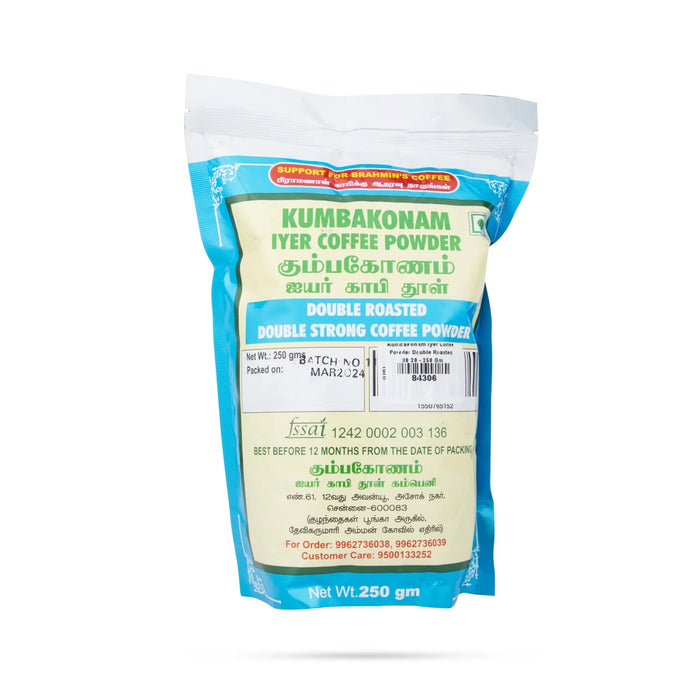 Kumbakonam Traditional Authentic Kumbakonam Filter Coffee Powder | Ultra Rich 80% Coffee, 20% Chicory(250g)