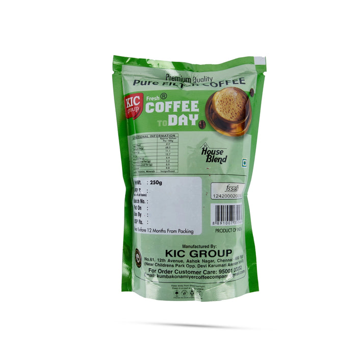 Kumbakonam Iyer Fresh Coffee Day Powder - 250 Gms | Premium Quality Filter Coffee Powder/ Houseblend Coffee - Coffee & Tea