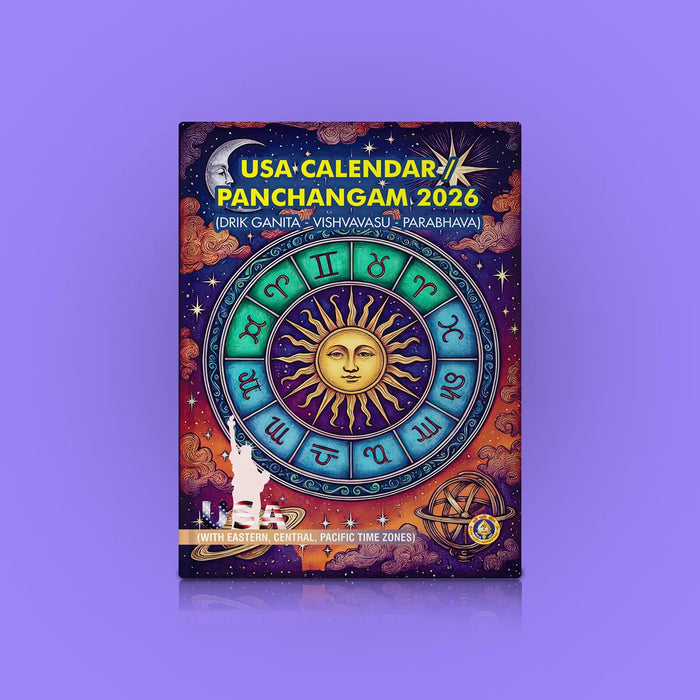 USA Calendar / Panchangam 2026 - Calendar