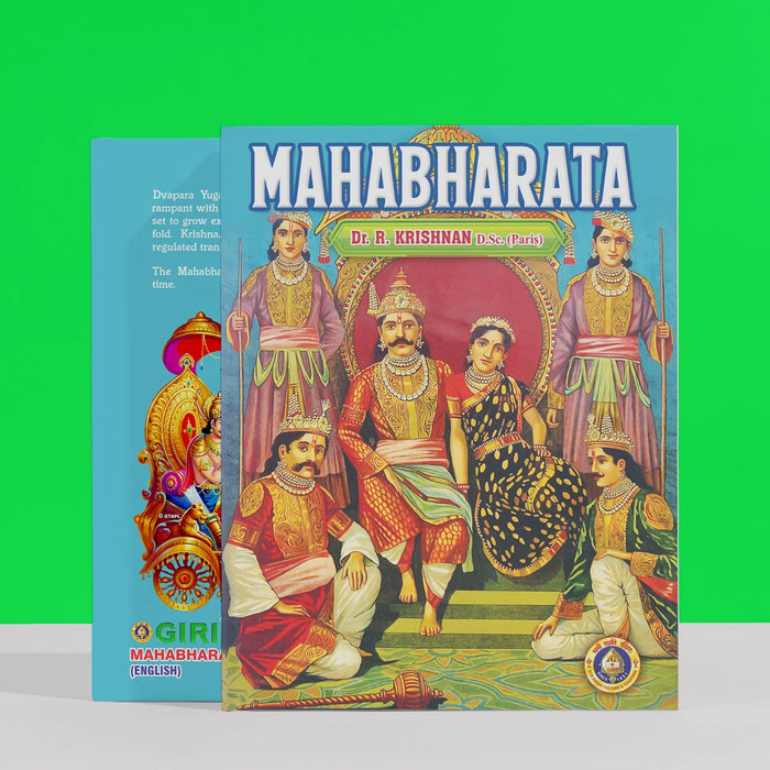 Mahabharata - English | by Dr. R. Krishnan/ Hindu Holy Book/ Hindu Religious Book - Epic & Purana