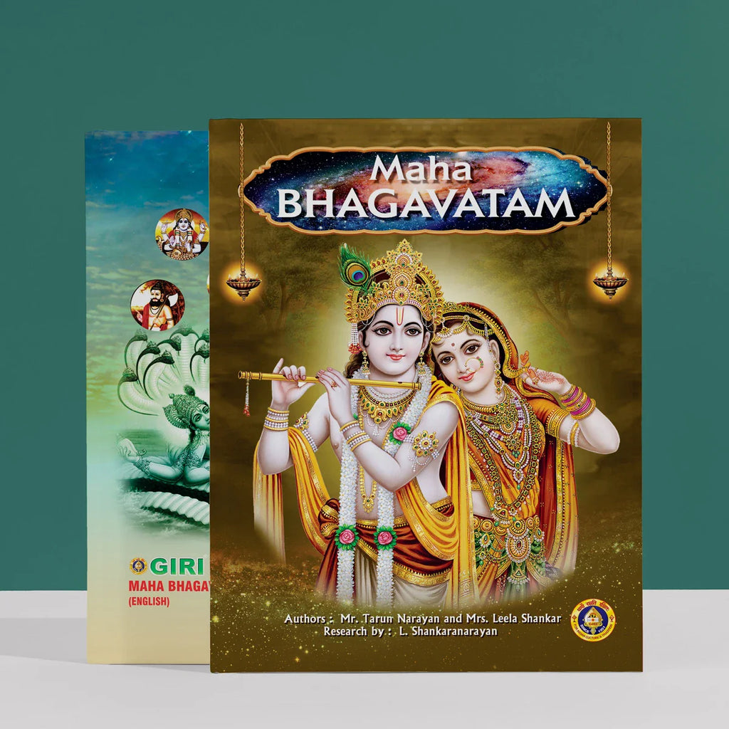 Maha Bhagavatam - English | by Tarun Narayan and Leela Shankar/ Research by L. Shankaranarayan