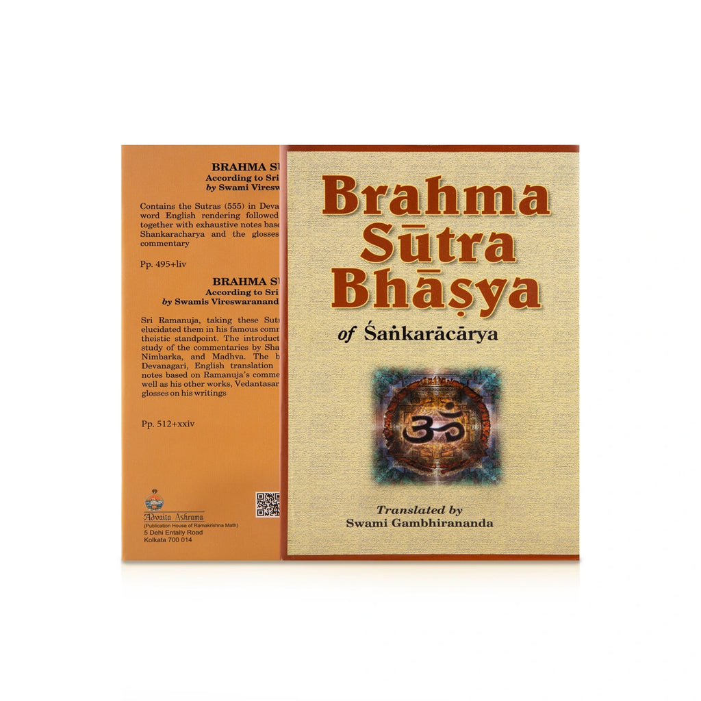 Brahma Sutra Bhasya Of Sankaracarya - English | by Swami Gambhirananda/ Hindu Vedas Book