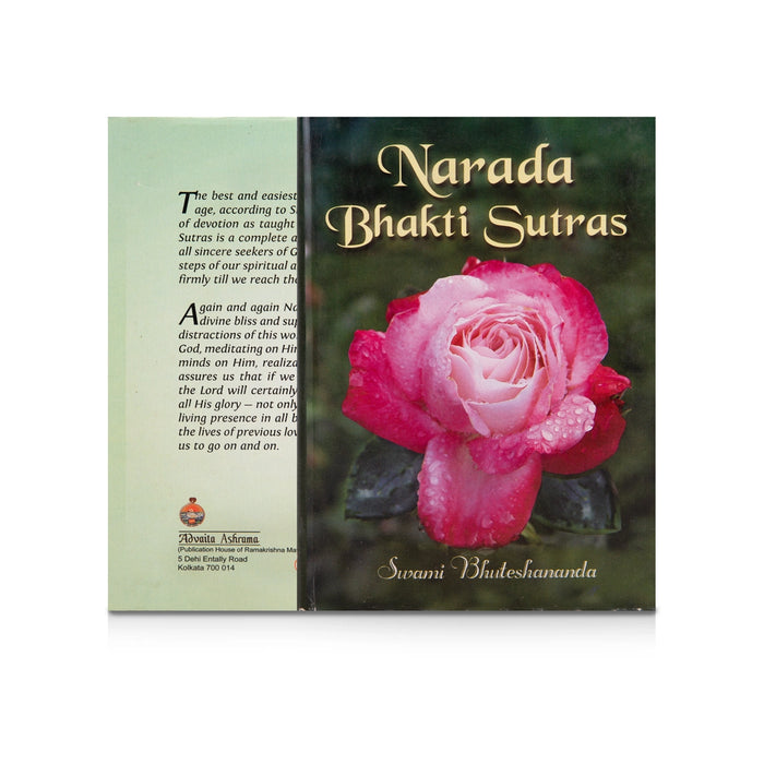 Narada Bhakti Sutras - English | by Swami Bhuteshananda/ Hindu Spiritual Book