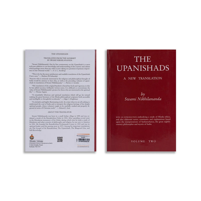 The Upanishads - A New Translation - Volume 2 - English | by Swami Nikbilananda/ Upanishad Book