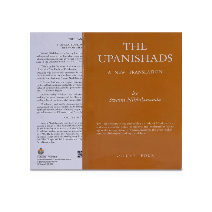 The Upanishads - A New Translation - Volume 4 - English | by Swami Nikbilananda/ Upanishad Book