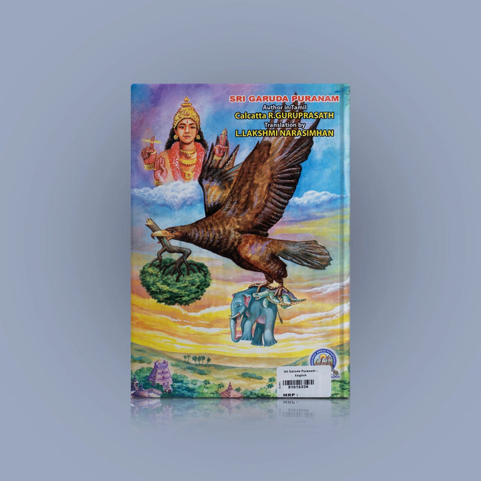 Sri Garuda Puranam- Garuda Charithra, Gurada Kshetras & Slokas - English | By R. Guruprasath/ Hindu Puran Book - Epic & Purana