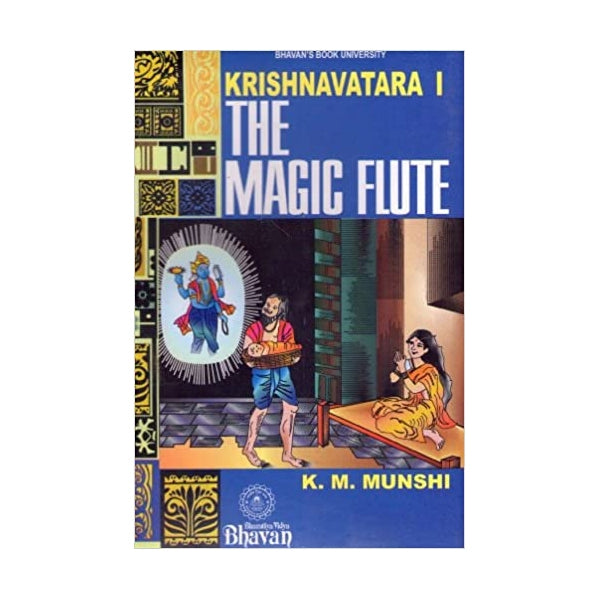 Krishnavatara - The Magic Flute - Volume I - English | by K. M. Munshi/ Hindu Puran Book