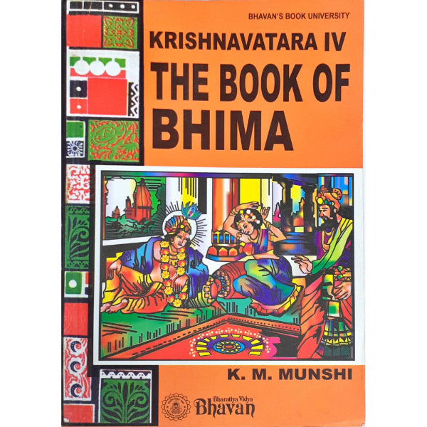 Krishnavatara - The Book Of Bhima - Volume IV - English | by K. M. Munshi/ Hindu Puran Book