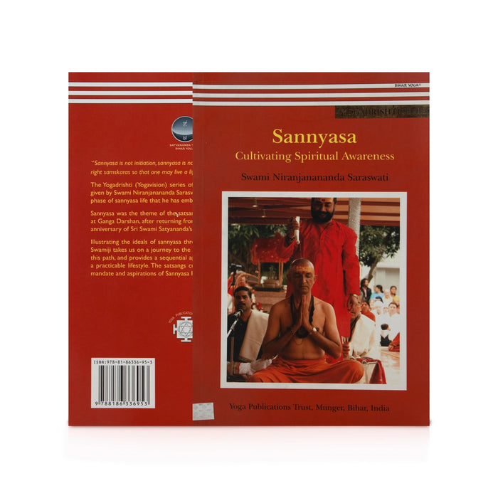 Sannyasa - Cultivating Spiritual Awareness - English | by Swami Niranjanananda Saraswati/ Hindu Spiritual Book