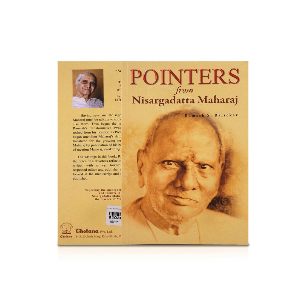 Pointers From Nisargadatta Maharaj - English | by Ramesh S. Balsekar/ Hindu Spiritual Book